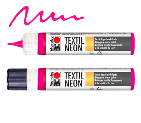 Контур за текстил с неонов ефект Marabu Textil Neon Liner