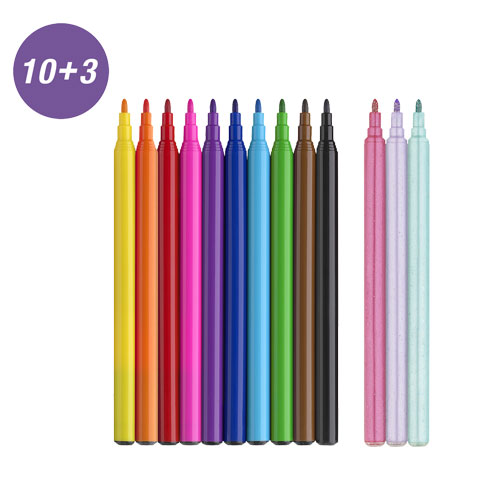 Флумастери Еднорог Faber-Castell - комплекти