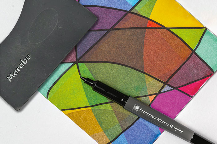 Акрилни бои комплекти за рисуване със Squeegee Art техника 
