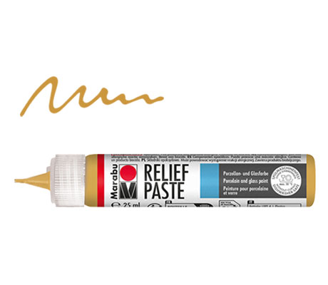 Контур за стъкло и порцелан Marabu Relief Paste