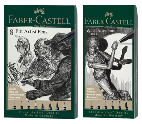 Тънкописци Faber-Castell Pitt Artist Pens - комплекти 