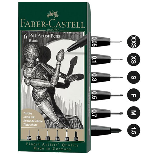 Тънкописци Faber-Castell Pitt Artist Pens - комплекти