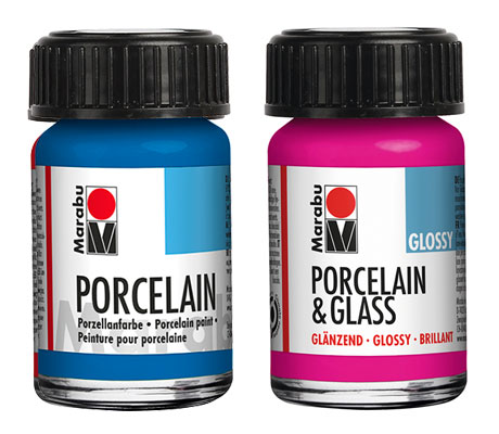 Боя за порцелан и стъкло гланц Marabu Porcelain / Porcelain&Glass glossy