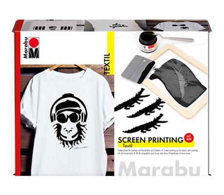 Боя за отпечатване върху текстил комплекти Marabu Textil Print