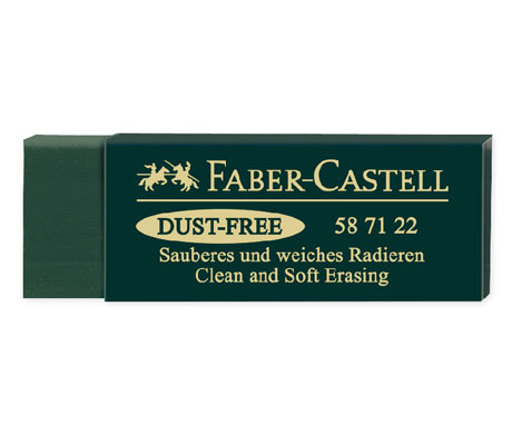 Гума Art Eraser dust-free Faber-Castell