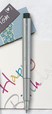 Маркер металик Аrtist pen 1,5 мм Faber-Castell