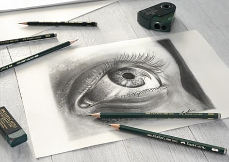 Молив графитен Castell 9000 Faber Castell