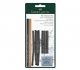 Въглени комплект Faber Castell Art&Graphic - Monochrome Charcoal set
