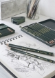 Молив графитен Castell 9000 Faber Castell