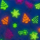 Флуоресцентна светеща в тъмното боя Glow in the dark комплекти Marabu