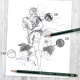 Молив графитен Castell 9000 Faber Castell
