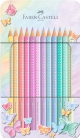 Цветни моливи Sparkle 12 цв. пастелни 