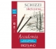 Скицник за рисуване ACCADEMIA А4, 50 л, 120 гр Fabriano