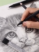Автоматична гума за прецизно изтриване и резервен пълнител Precision Eraser Pen Faber-Castell