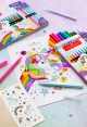 Флумастери Еднорог Faber-Castell - комплекти 
