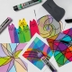 Акрилни бои комплекти за рисуване със Squeegee Art техника 